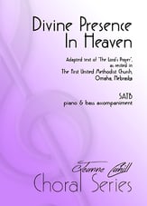 Divine Presence In Heaven SATB choral sheet music cover
